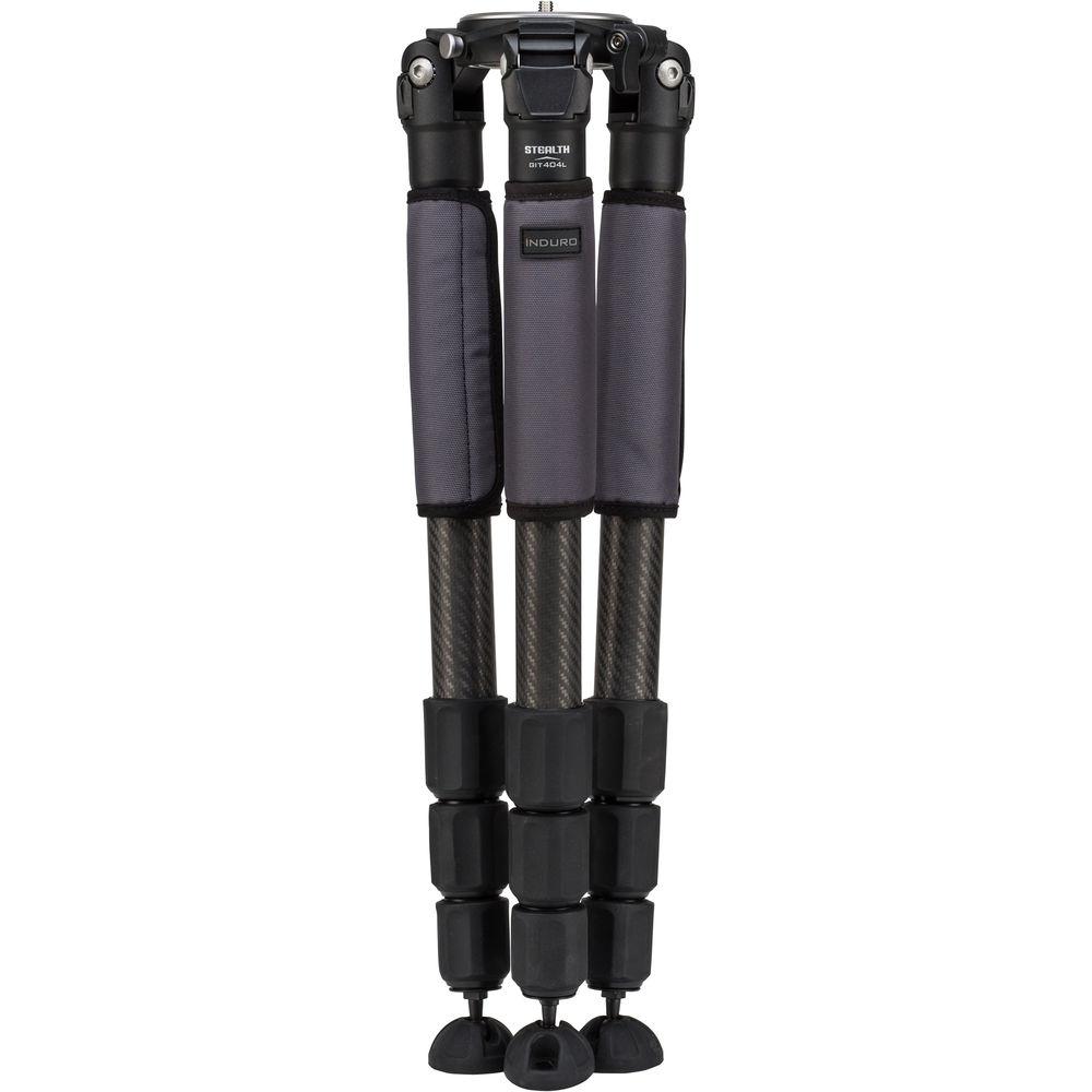 Induro GIT404L Grand Series 4 Stealth Carbon Fiber Tripod