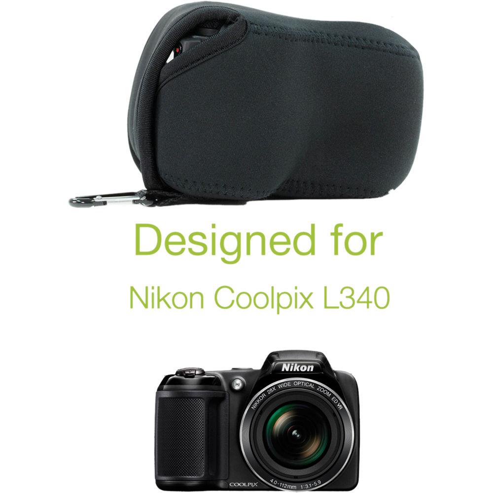 MegaGear Ultra-Light Neoprene Camera Case for Nikon COOLPIX L340