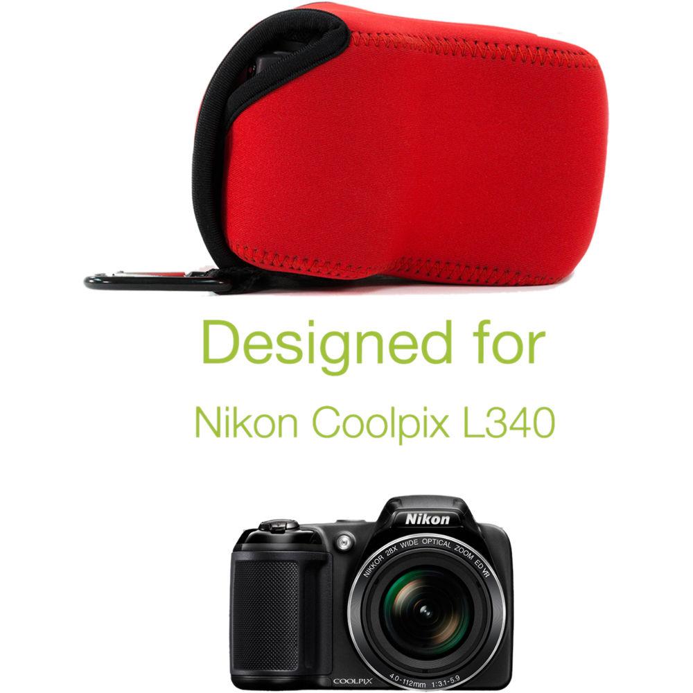 MegaGear Ultra-Light Neoprene Camera Case for Nikon COOLPIX L340