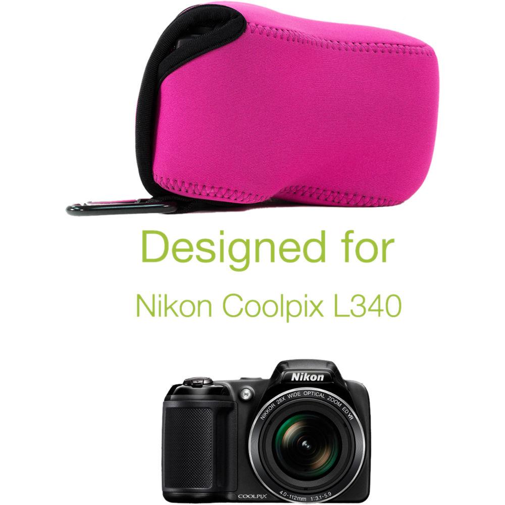 MegaGear Ultra-Light Neoprene Camera Case for Nikon COOLPIX L340