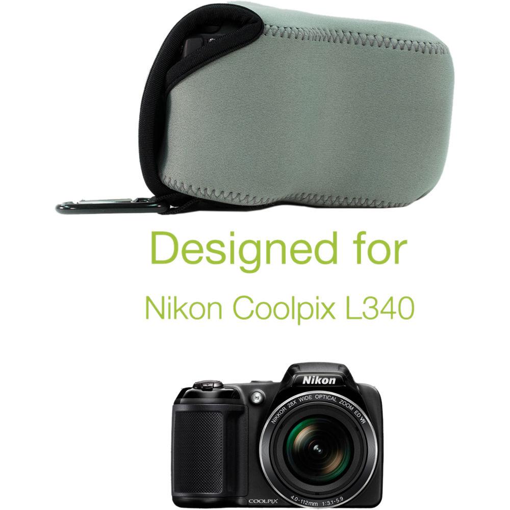 MegaGear Ultra-Light Neoprene Camera Case for Nikon COOLPIX L340