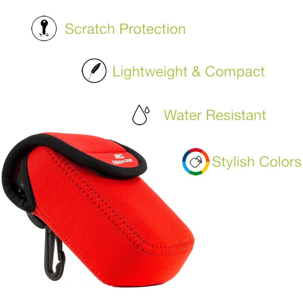 MegaGear Ultra-Light Neoprene Camera Case for Olympus Stylus Tough TG-870 and TG-860