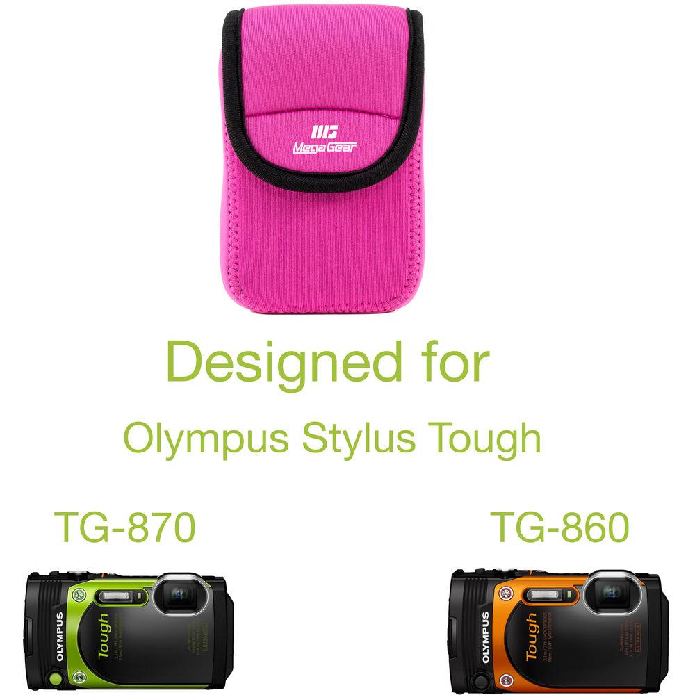 MegaGear Ultra-Light Neoprene Camera Case for Olympus Stylus Tough TG-870 and TG-860