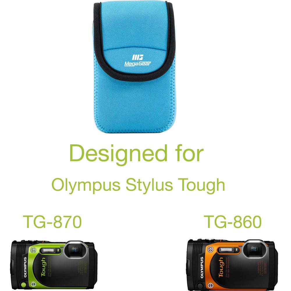 MegaGear Ultra-Light Neoprene Camera Case for Olympus Stylus Tough TG-870 and TG-860