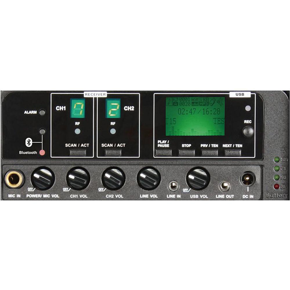 MIPRO MA-303DB Dual-Channel Portable Wireless PA System