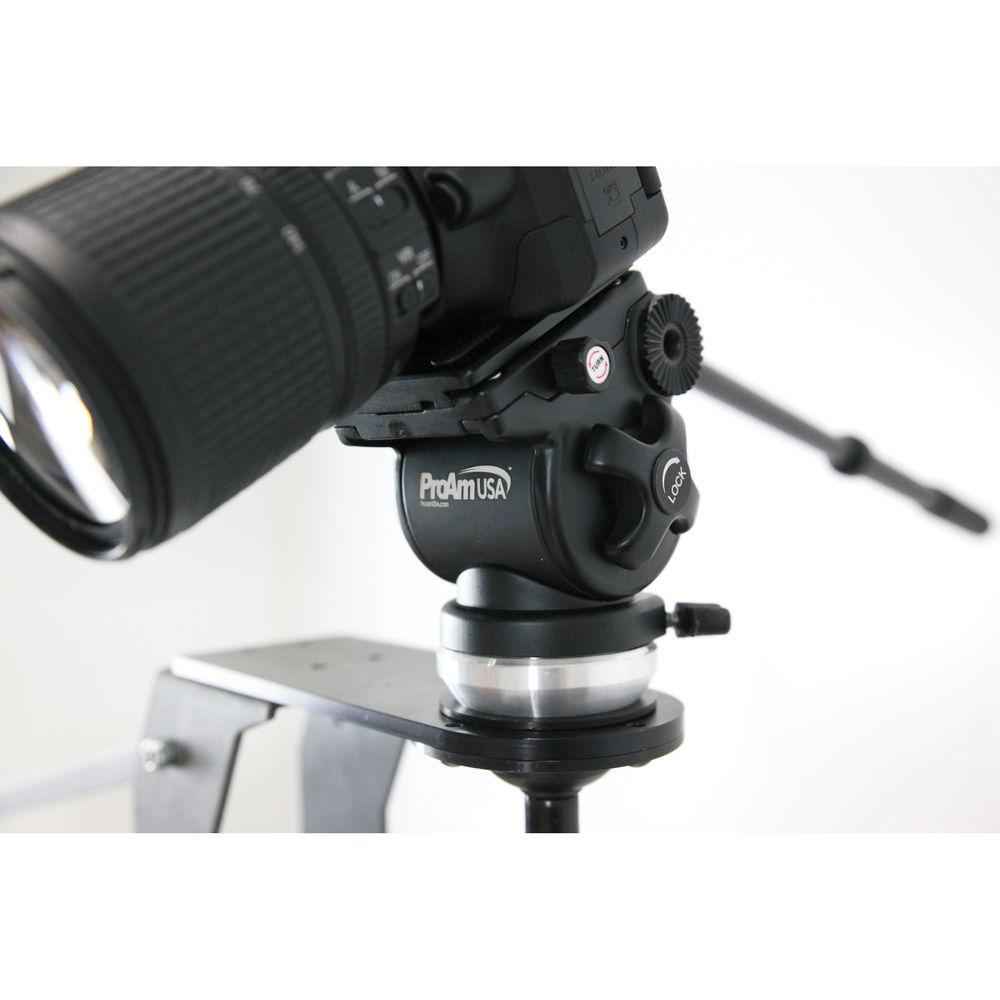 ProAm USA Professional Fluid Tripod Head