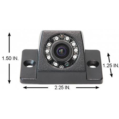 Rear View Safety RVS-611 Surface Mount Backup Camera with IR Illuminators