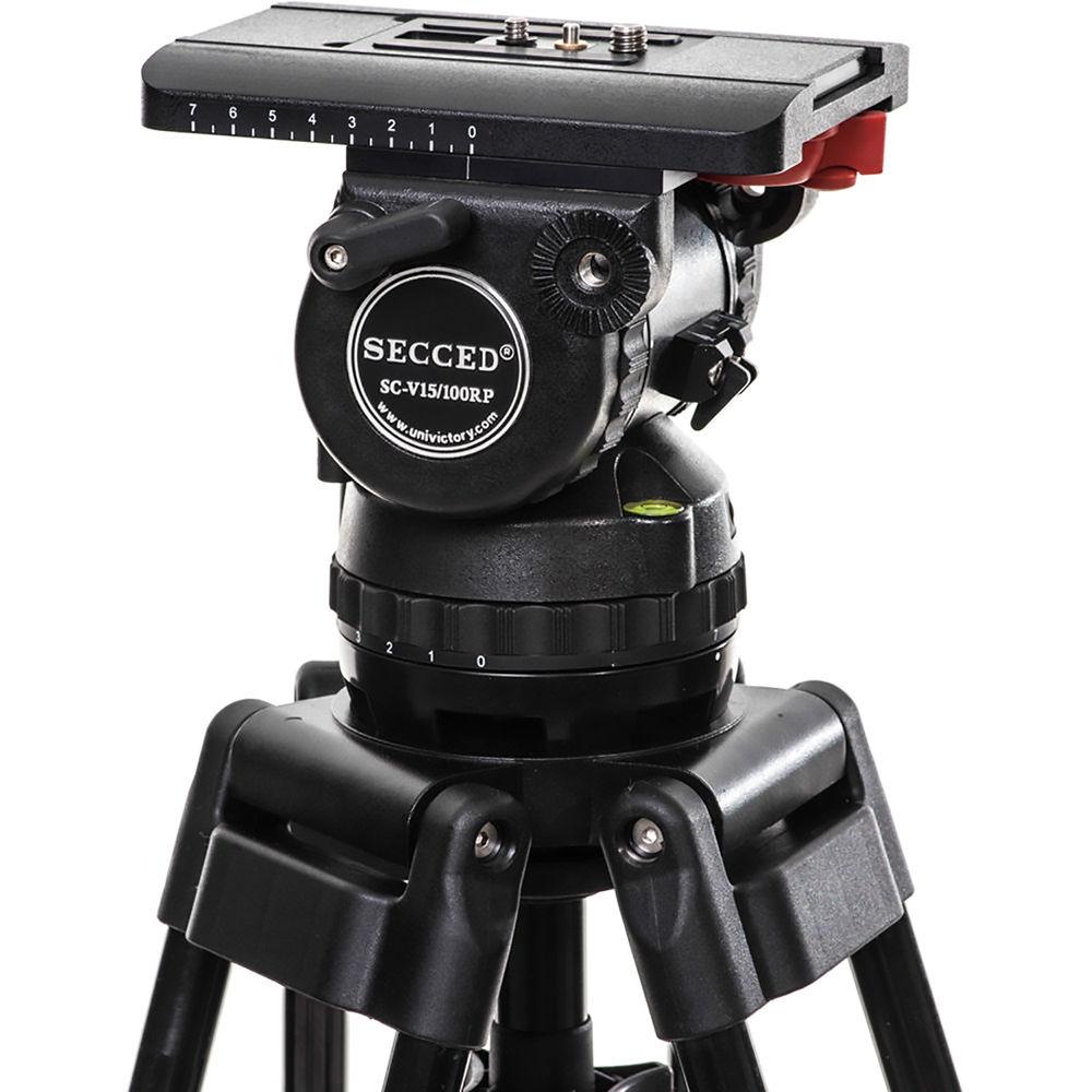 Secced Cinekit 3 Kit with Two-Stage Carbon Fiber Tripod & Fluid Head