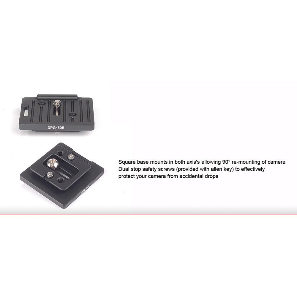 Sunwayfoto DPG-50R Universal Quick Release Plate