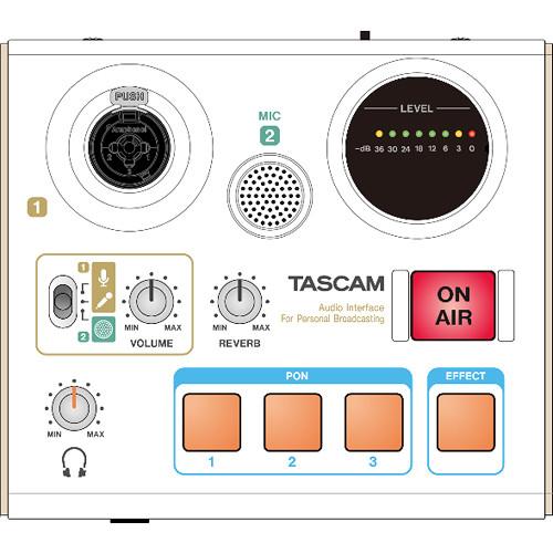 Tascam MiNiSTUDIO Personal US-32 Audio Interface for Online Broadcasts