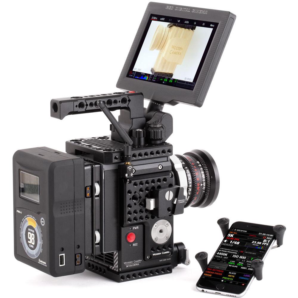 Wooden Camera V-Lock Base Station and Wedge Kit