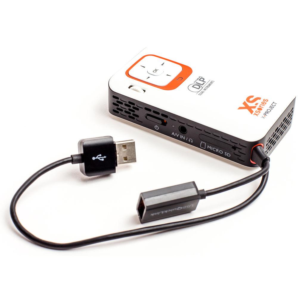 XSORIES X-Project Nomadic 40-Lumen DLP Pico Projector Kit