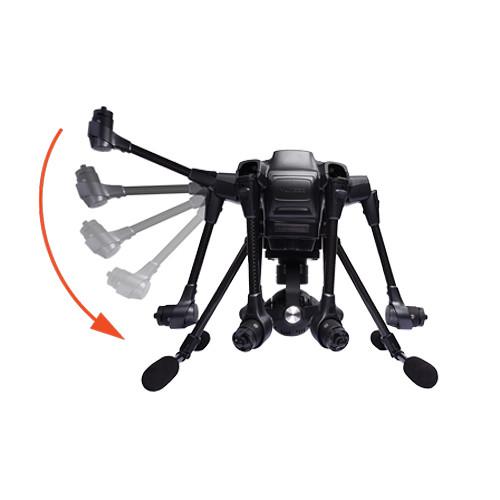 YUNEEC Typhoon H Hexacopter with Intel RealSense, GCO3 4K Camera, Wizard Wand, and Backpack
