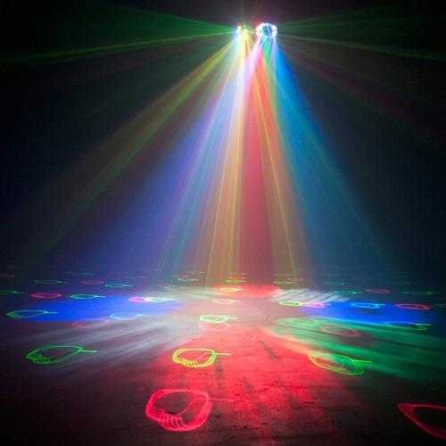 American DJ Stinger Gobo - LED Moonflower, Color Wash and Red Green Lasers