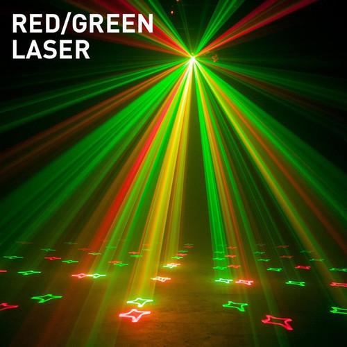 American DJ Stinger Gobo - LED Moonflower, Color Wash and Red Green Lasers