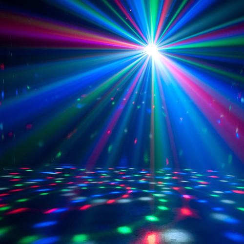 American DJ Stinger Star - LED Moonflower, Color Wash and Red Green Lasers