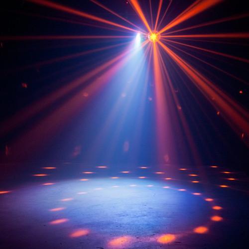 American DJ Stinger Star - LED Moonflower, Color Wash and Red Green Lasers