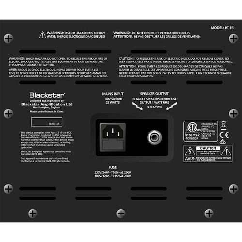 Blackstar HT-1R Tube Guitar Combo Amplifier with Reverb