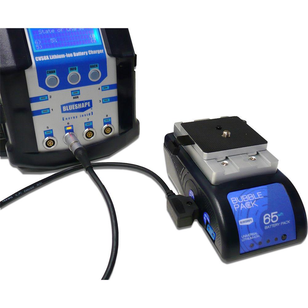 BLUESHAPE Power Adapter for Connecting BUBBLEPACK to CVS8X Charger