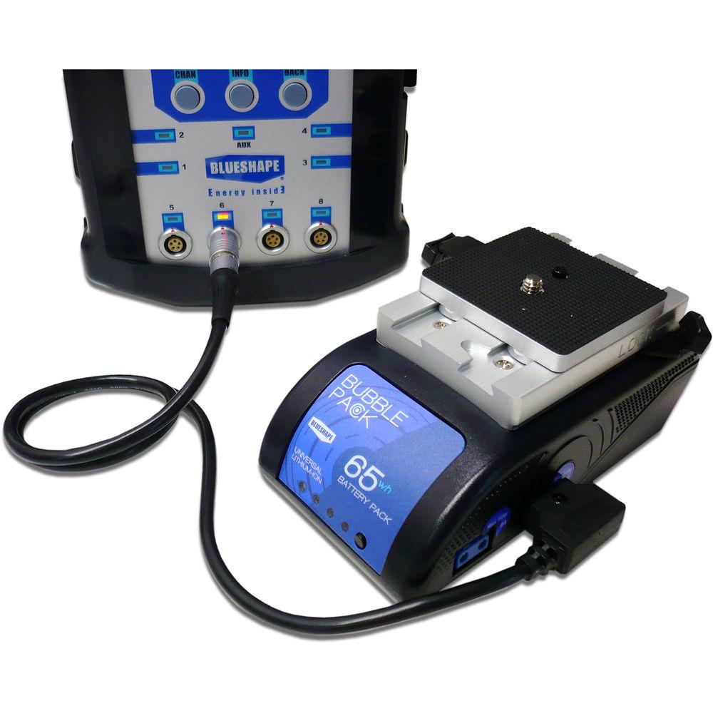 BLUESHAPE Power Adapter for Connecting BUBBLEPACK to CVS8X Charger