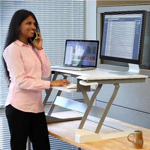 Ergotron WorkFit-T Sit-Stand Desktop Workstation