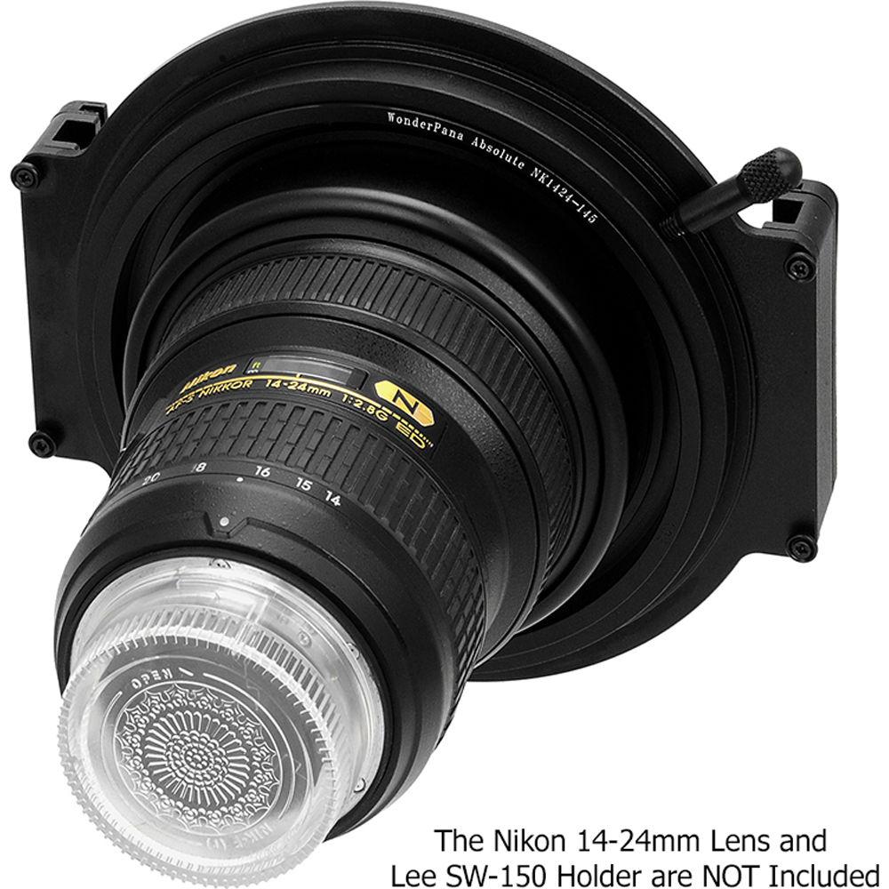 FotodioX WonderPana Absolute Core Unit Kit for Nikon 14-24mm Lens with Pro 130mm Filter Holder