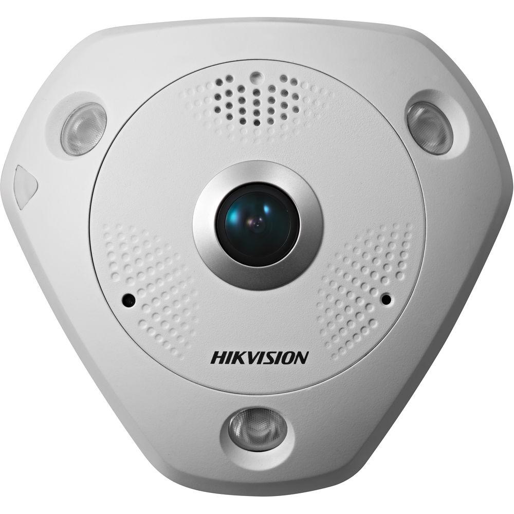 Hikvision DS-2CD6362F-IV 6MP Outdoor Vandal-Resistant Network Fisheye Camera with Night Vision