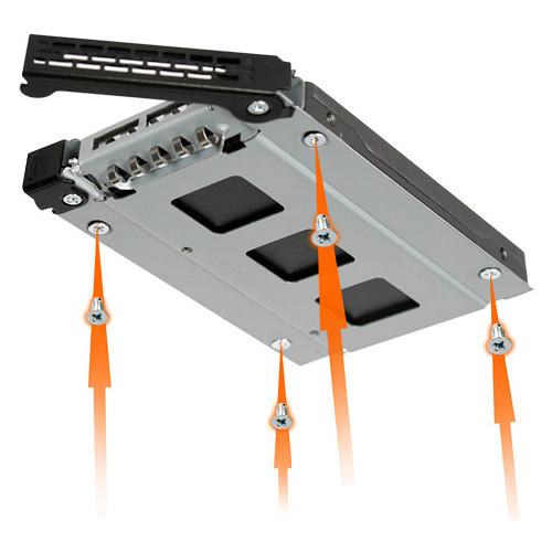 Icy Dock ToughArmor 2.5" SATA SAS HDD & SSD Mobile Rack for Slim ODD FDD Bay