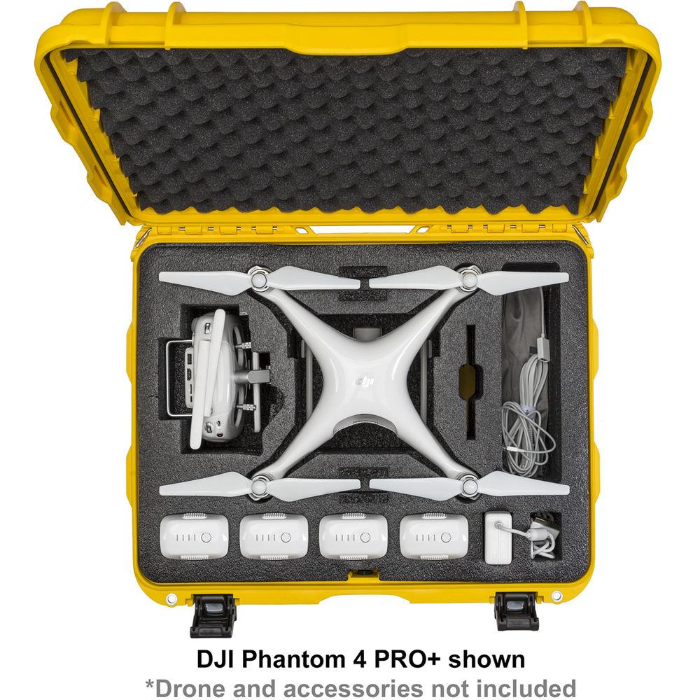 Nanuk 950 Waterproof Hard Case with Wheels for DJI Phantom 4 4 Pro 4 Pro & Phantom 3