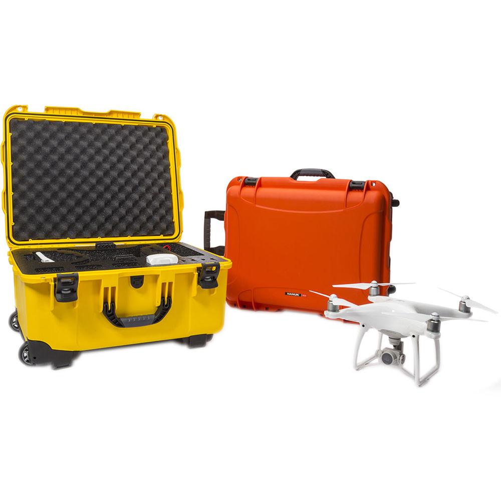 Nanuk 950 Waterproof Hard Case with Wheels for DJI Phantom 4 4 Pro 4 Pro & Phantom 3