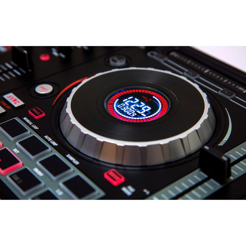 Numark Mixtrack Platinum - DJ Controller with Jog Wheel Display for Serato DJ
