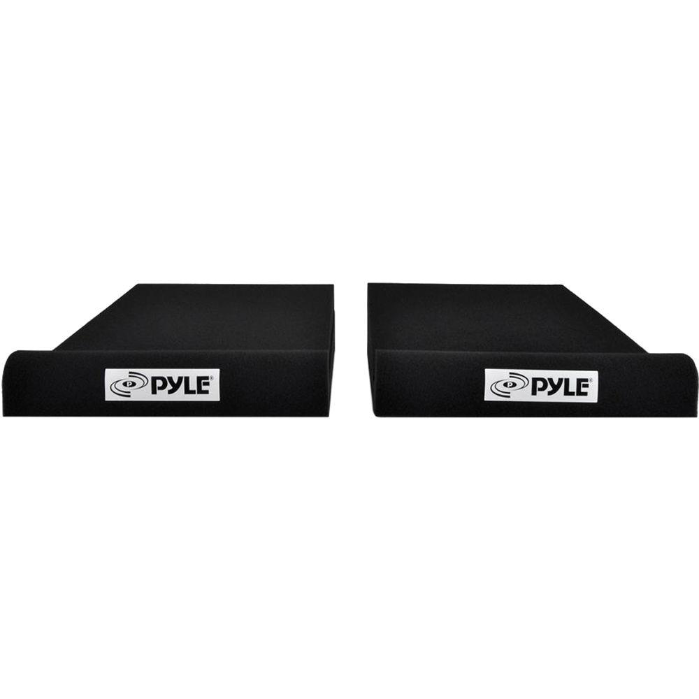 Pyle Pro Acoustic Sound Isolation Dampening Recoil Stabilizer Speaker Risers 9" x 12"