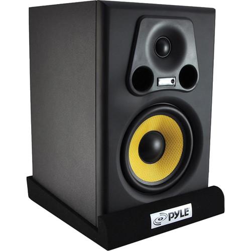 Pyle Pro Acoustic Sound Isolation Dampening Recoil Stabilizer Speaker Risers 9" x 12"