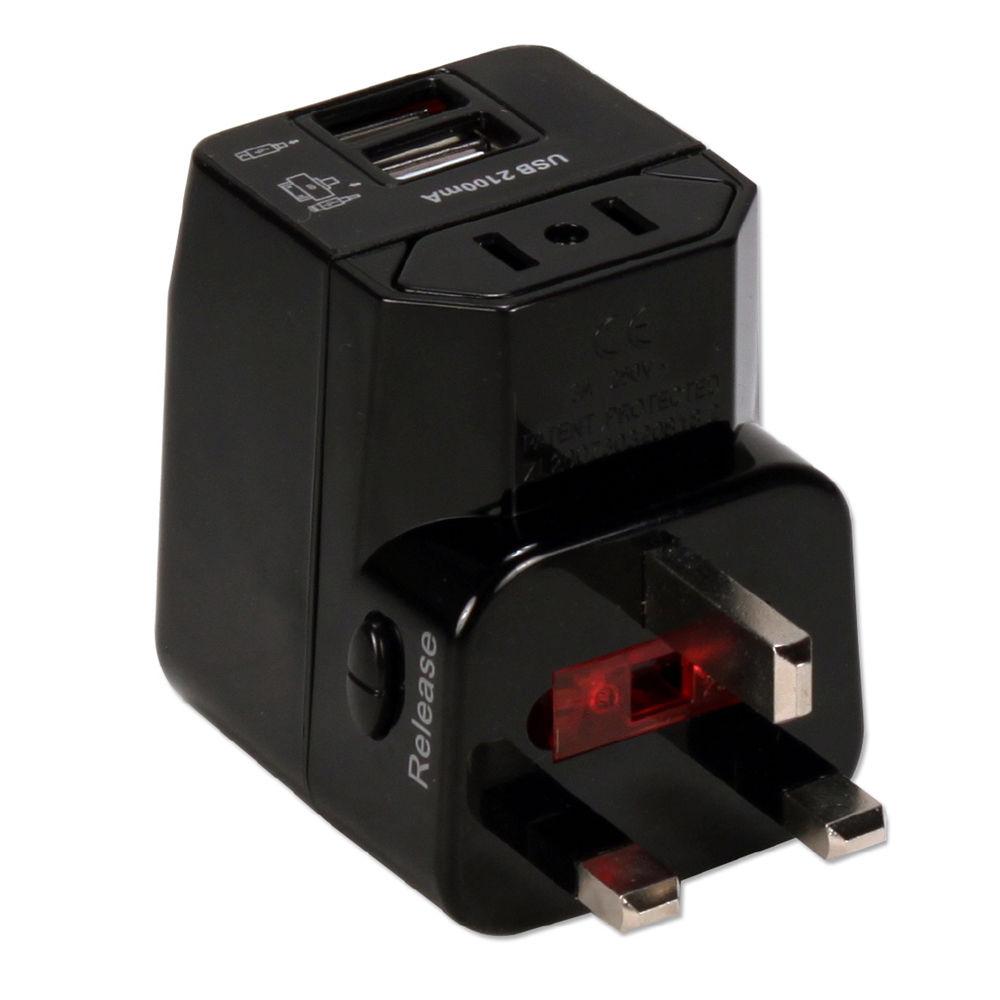 QVS Premium World Power Travel Adapter Kit