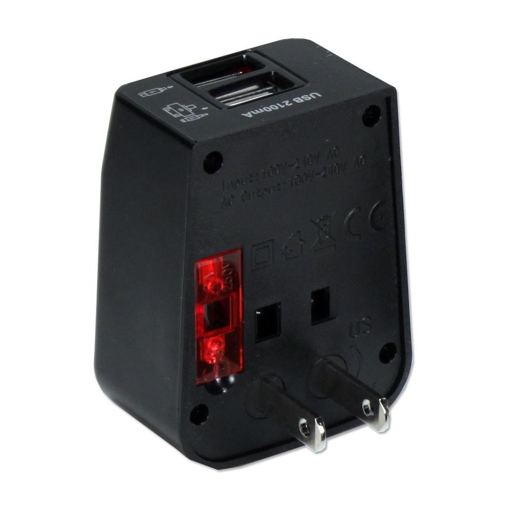 QVS Premium World Power Travel Adapter Kit