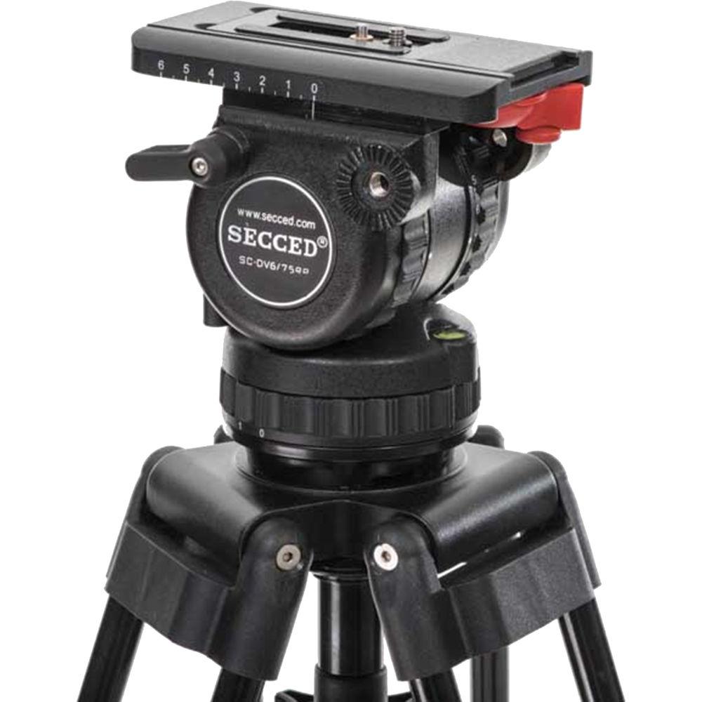 Secced Cinekit 1 Kit with Two-Stage Carbon Fiber Tripod & Fluid Head