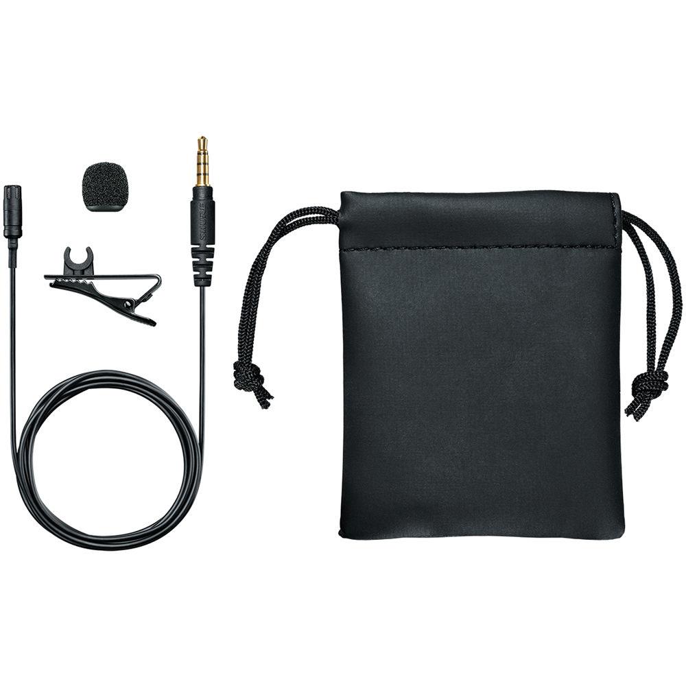 Shure MOTIV MVL Omnidirectional Condenser Lavalier Microphone
