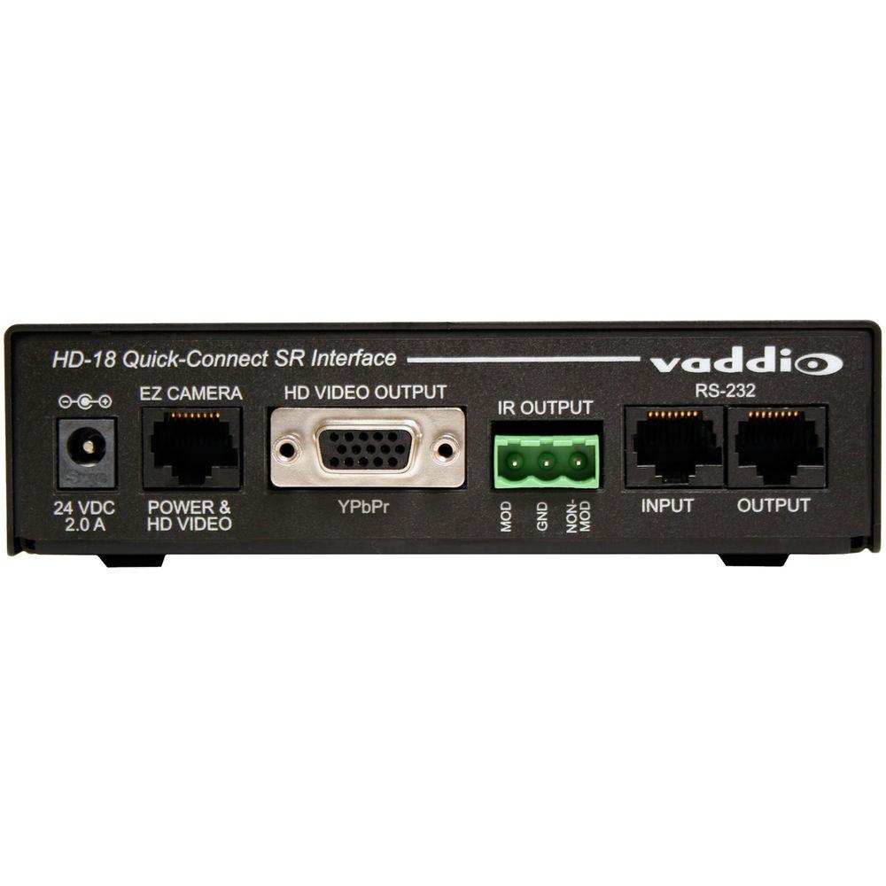 Vaddio ZoomSHOT 20 QSR System