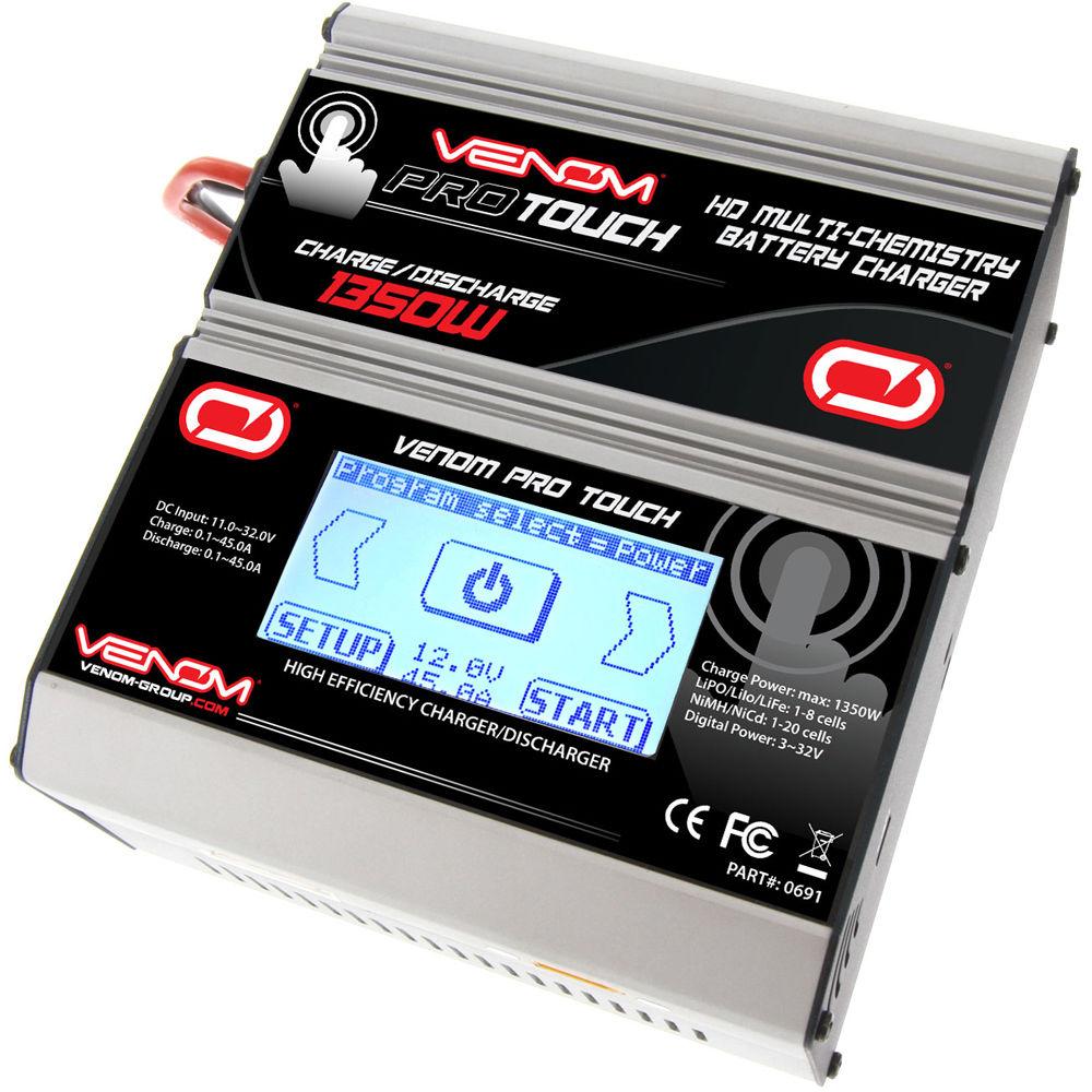 Venom Group ProTouch HD Touch Screen LiPO & NiMH Battery Charger