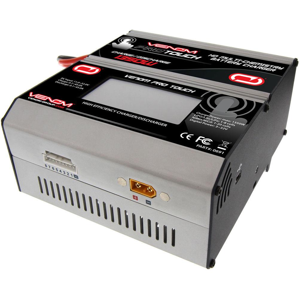Venom Group ProTouch HD Touch Screen LiPO & NiMH Battery Charger