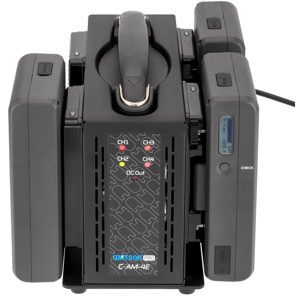 Watson Pro Quad Position Li-Ion Simultaneous Battery Charger
