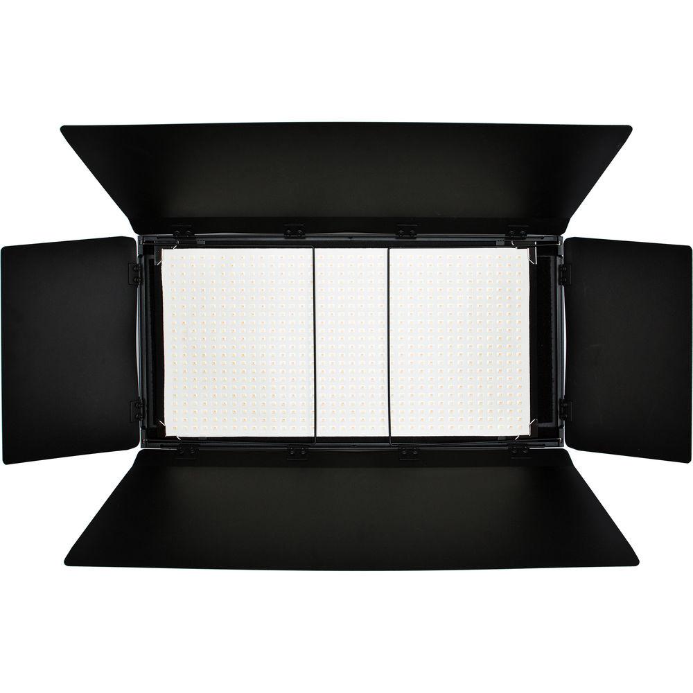 Aladdin Barn Doors2 with Frame and Diffuser for 24x12" BI-FLEX2 Panel Light