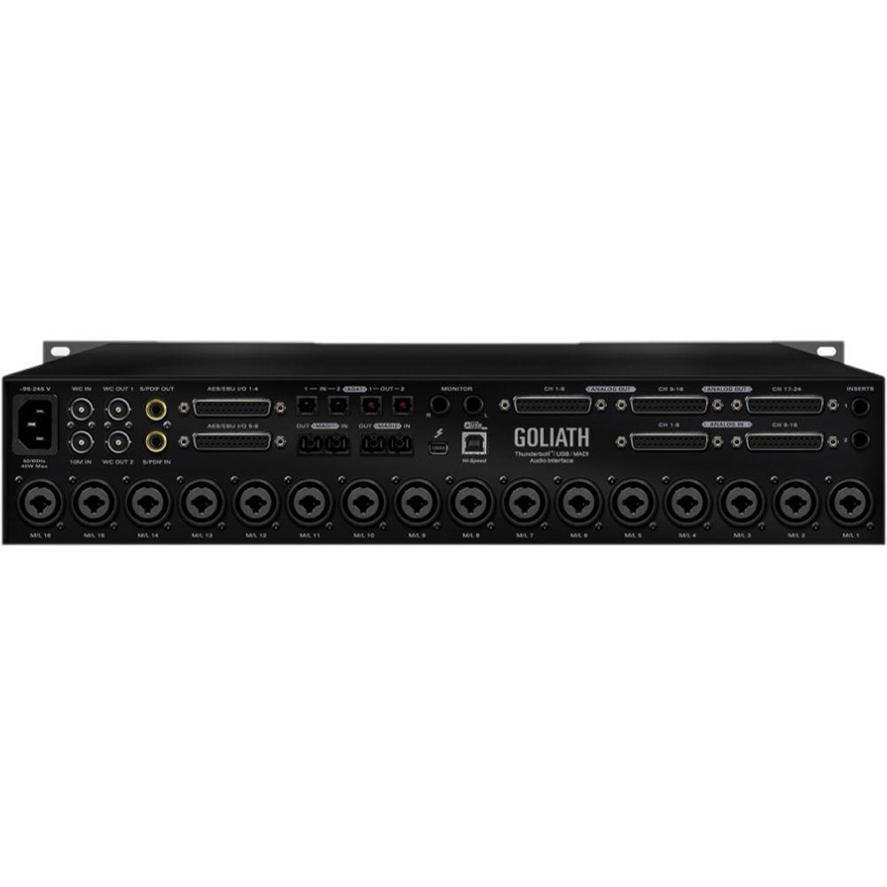 Antelope Goliath - Thunderbolt, USB & MADI Audio Interface