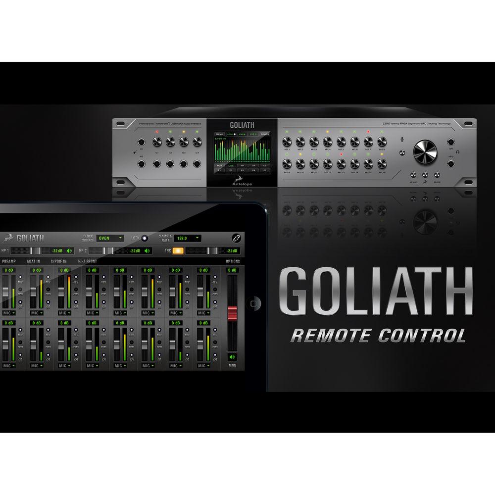 Antelope Goliath - Thunderbolt, USB & MADI Audio Interface