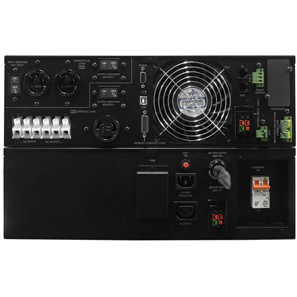 CyberPower OL8000RT3U Smart App Online Series 6U Rack Tower UPS