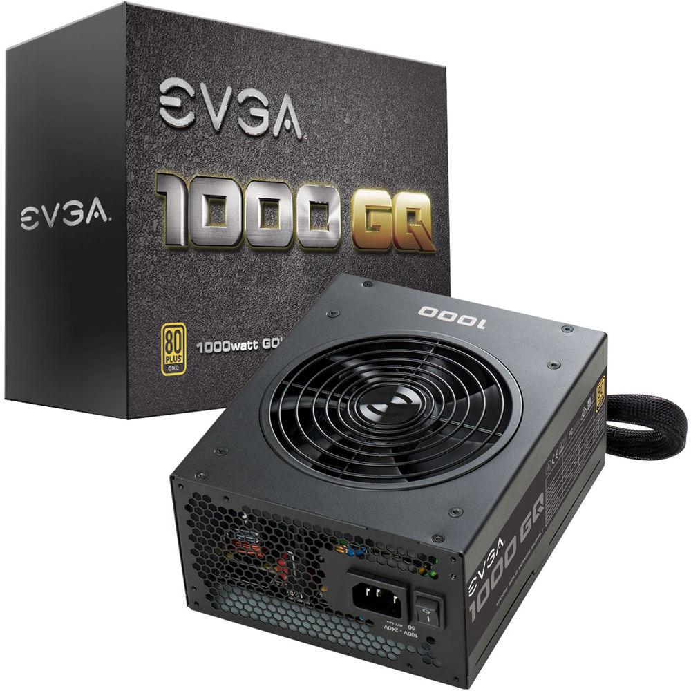 EVGA 1000 GQ 1000W 80 Plus Gold Semi-Modular Power Supply