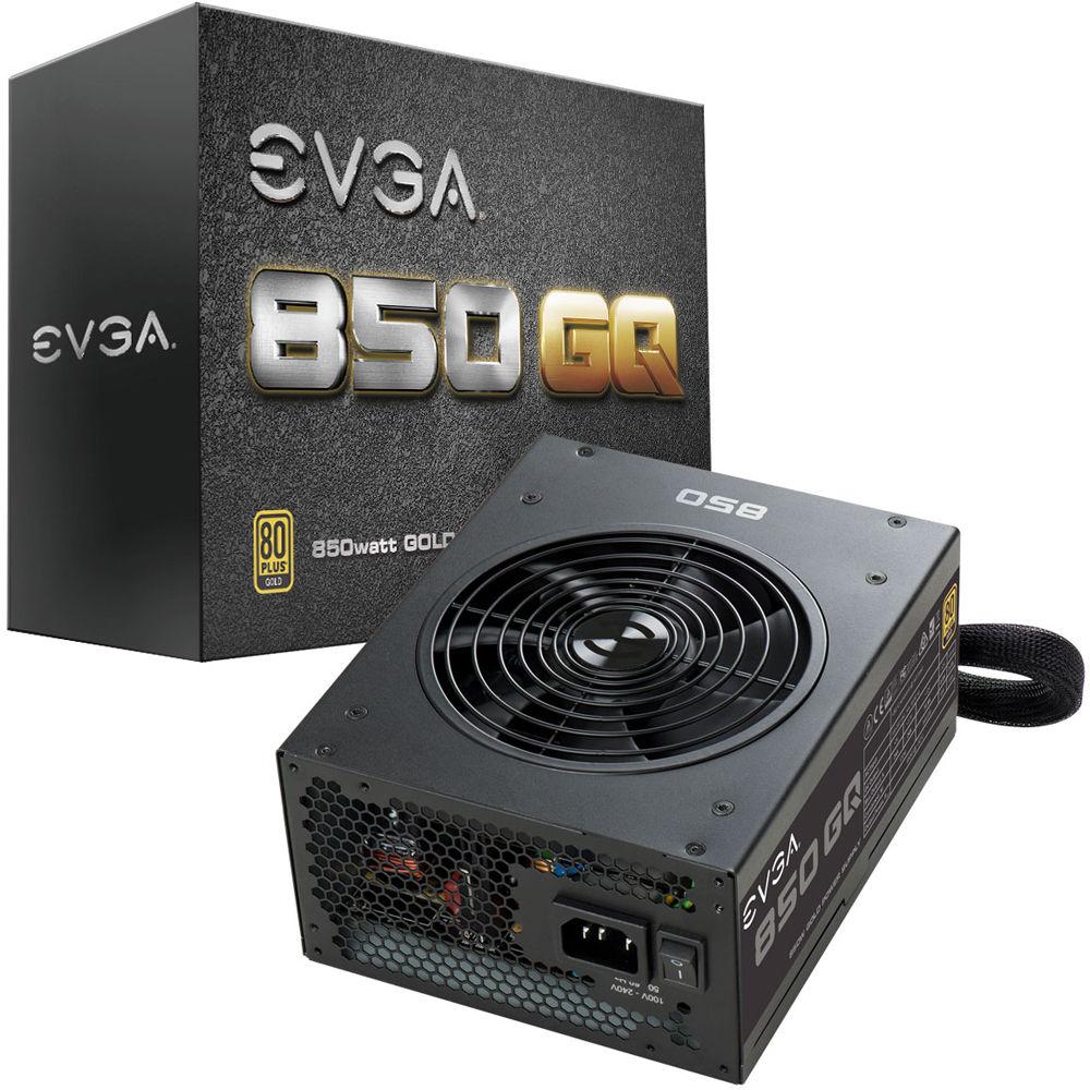 EVGA 850 GQ 850W 80 Plus Gold Semi-Modular Power Supply