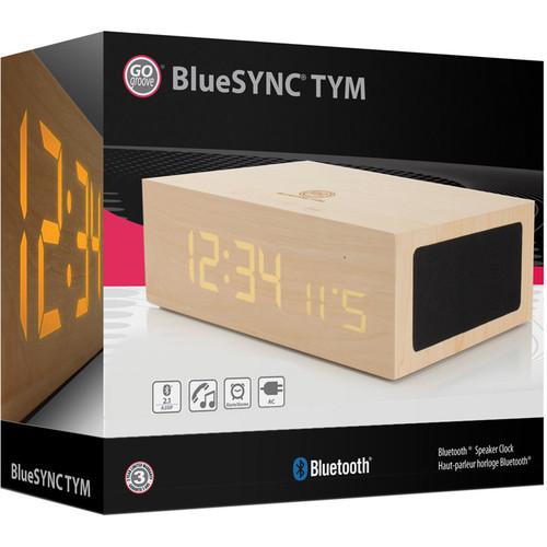 GOgroove BlueSYNC TYM Bluetooth Speaker with Integrated Alarm Clock
