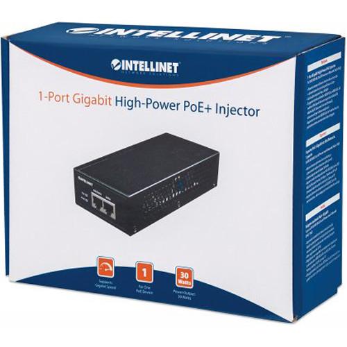 Intellinet 1-Port 30W Gigabit High-Power PoE Injector