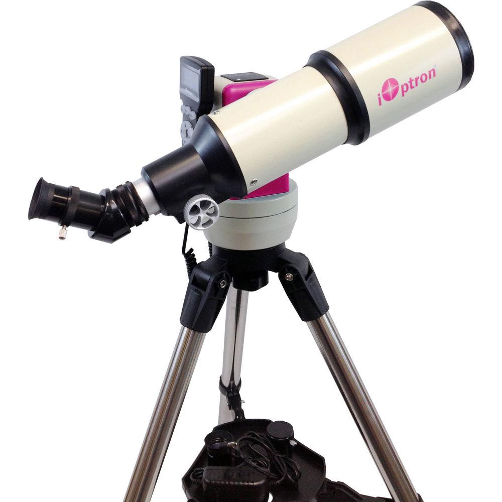 iOptron Cube-E-R80 SmartStar 80mm f 5 Refractor Telescope with GoTo Mount